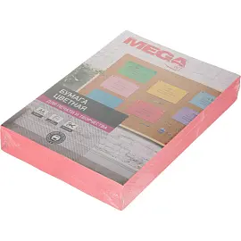 Бумага цветная для печати ProMega Jet розовый неон (А4, 75 г/кв.м, 500 листов)