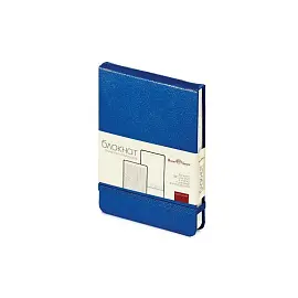 Блокнот Bruno Visconti Megapolis А6 100 листов синий в клетку на сшивке (90х130 мм) (артикул производителя 3-104/01)