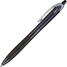 Ручка шариковая автоматическая Pilot BPRG-10R-F Rex Grip черная (толщина линии 0.22 мм)