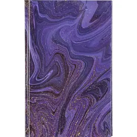 Бизнес-тетрадь Attache Selection А5 96 листов фиолетовая в клетку на сшивке (125x200 мм)