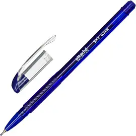 Ручка шариковая неавтоматическая Attache Selection Sky синяя (толщина линии 0.5 мм)