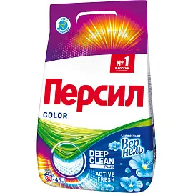 Порошок стиральный автомат Persil Color Свежесть от Vernel 4.5 кг (для цветного белья)