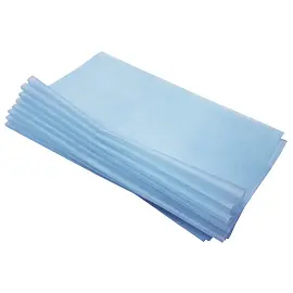 Салфетка одноразовая Гекса нестерильная в сложении 40х40 см (голубая, 50 штук в упаковке)