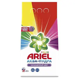 Порошок стиральный автомат Ariel Color 3 кг (отдушки в ассортименте)