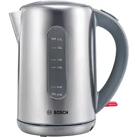 Чайник электрический Bosch TWK7901, 1,7л, 2200Вт, нержавеющая сталь