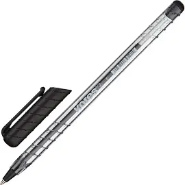 Ручка шариковая неавтоматическая Kores K1 черная (толщина линии 0.5 мм)