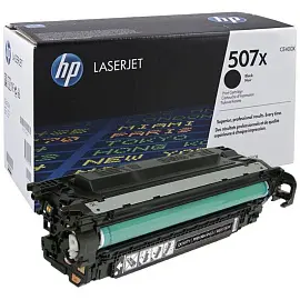 Картридж лазерный HP 507X CE400X черный оригинальный повышенной емкости