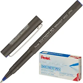 Роллер Pentel Document Pen MR205-CE синий (толщина линии 0.2 мм)