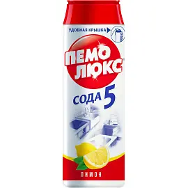 Универсальное чистящее средство Пемолюкс Сода 5 Лимон порошок 480 г