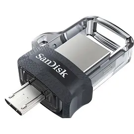 Флешка USB 3.0 16 ГБ SanDisk Ultra Dual Drive M3.0 (SDDD3-016G-G46)