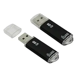 Флеш-память USB 2.0 8 Гб SmartBuy V-Cut (SB8GBVC-K)