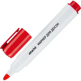 Маркер для белых досок Attache Economy красный (толщина линии 5 мм) круглый наконечник