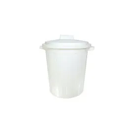 Бак для медицинских отходов СЗПИ класса А белое 12 л (10 штук в упаковке)