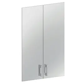 Двери средние Арго стеклянные тонированные (710х2х1120 мм, 2 штуки)
