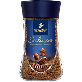 Кофе растворимый Tchibo Exclusive 95 г (стекло)