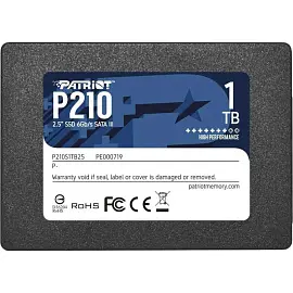 SSD накопитель Patriot P210 1 ТБ (P210S1TB25)