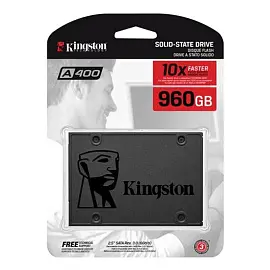 SSD накопитель Kingston A400 2,5 960GB SATA (SA400S37/960G)