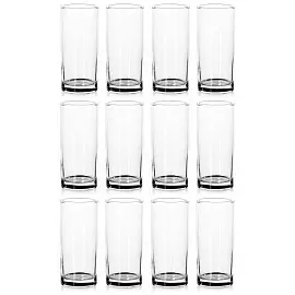Набор стаканов (коллинз) Pasabahce Стамбул стеклянные высокие 290 мл (12 штук в упаковке)