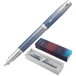 Ручка перьевая Parker Polar цвет чернил черный цвет корпуса голубой (артикул производителя 2153003)