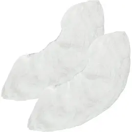Бахилы одноразовые для боулинга EleGreen белые плотность 20 г (50 пар в упаковке)