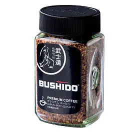 Кофе растворимый Bushido Black Katana 100 г (стекло)