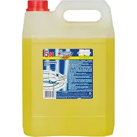 Средство для мытья посуды Золушка Лимон 5 л (канистра)