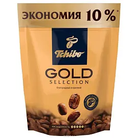 Кофе растворимый Tchibo Gold Selection 75 г (пакет)
