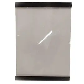 Ценникодержатель на магните вертикальный А4 прозрачный (10 штук в упаковке)