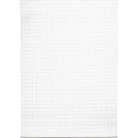 Бумага для флипчартов Комус 67.5x98 см белая 20 листов в клетку (80 г/кв.м)