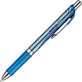 Ручка гелевая автоматическая Pentel EnerGel синяя (толщина линии 0.25 мм)