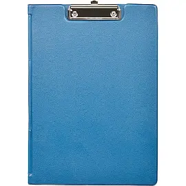 Папка-планшет с зажимом и крышкой Bantex A4 синяя