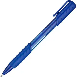 Ручка шариковая автоматическая Kores K6 синяя (толщина линии 0.5 мм)
