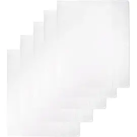 Набор обложек для учебников Комус класс 5 штук в упаковке (286x415 мм, 110 мкм) прозрачные