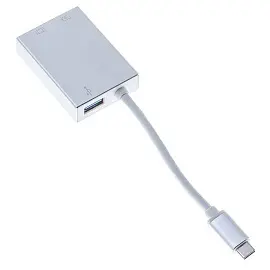 Переходник Buro BHP USB Type-C - USB - mini DisplayPort 0.1 метра (488059)