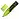Маркер меловой Uni Chalk PWE-8K желтый (толщина линии 8 мм, скошенный наконечник)
