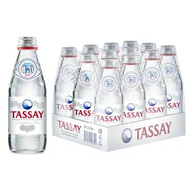 Вода питьевая TASSAY негазированная 0,25 л (12 штук в упаковке)