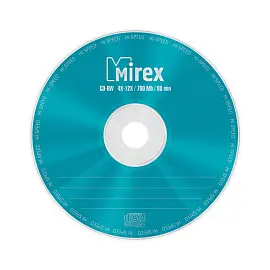 Диск CD-RW Mirex 0.7 ГБ 4x slim box UL121002A8L (10 штук в упаковке)