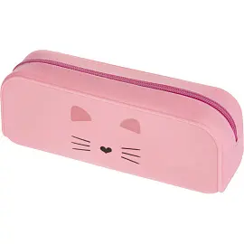 Пенал-косметичка №1 School Kitty розовый