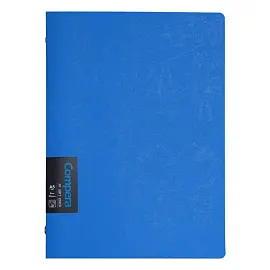 Тетрадь общая Comix Compera Original А5 50 листов в линейку на кольцах обложка синяя