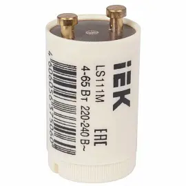Стартер для люминесцентных ламп IEK LS111M (25 штук в упаковке, LLD111-LS-65)