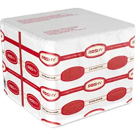 Салфетки бумажные Profi Pack 33x33 см красные 2-слойные 200 штук в упаковке