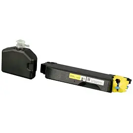 Картридж лазерный Sakura TK-5270Y SATK5270Y/1T02TVANL0 для Kyocera желтый совместимый