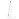 Ручка шариковая настольная BRAUBERG "Стенд-Пен Уайт1", СИНЯЯ, цепочка, корпус белый, линия письма 0,5 мм, 141044