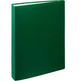 Папка файловая на 100 файлов Attache A4 35 мм зеленая (толщина обложки 0.6 мм)