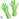 Перчатки резиновые латексные York Алоэ ароматизированные зеленые (размер 9, L, 092140)