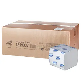Бумага туалетная листовая Luscan Professional 2-слойная 30 пачек по 250 листов