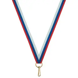 Лента для медалей Триколор (ширина 10 мм)
