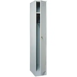 Шкаф для одежды металлический Cobalt ШРМ11 (серый, 300х500х1860 мм)