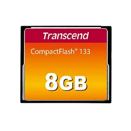 Карта памяти 8 ГБ CompactFlash (CF) Transcend TS8GCF133 X133