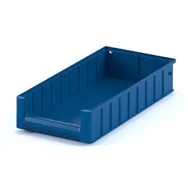 Ящик (лоток) универсальный полипропиленовый I Plast SK 6209 600x234x90 мм синий ударопрочный морозостойкий с перегородками